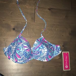 Lilly Pulitzer for Target Swim Suit Bikini Top